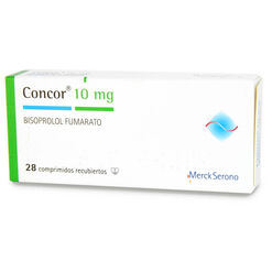 Concor 10 mg x 28 Comprimidos Recubiertos