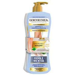 Pack Goicochea Doble Mentol 400Ml + Crema Árnica 400Ml