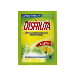Disfruta Sal Efervescente Limon 5 g x 1 Sobre
