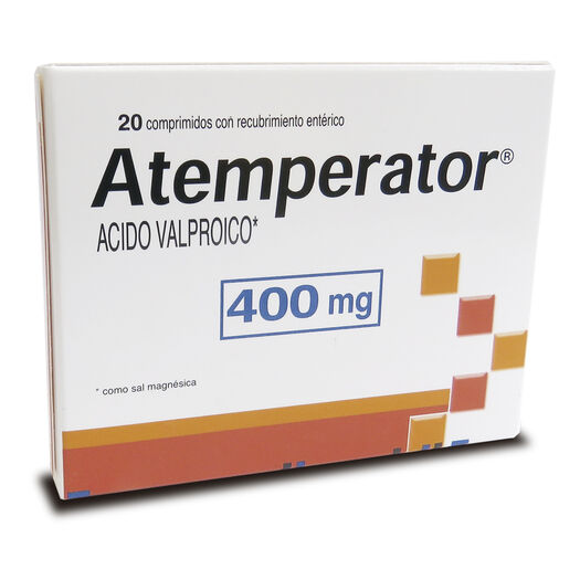 Atemperator 400 mg Caja 20 Comp. Recubiertos, , large image number 0