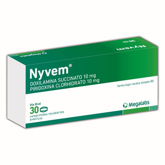 Nyvem 10 mg 30 Comprimidos Recubiertos, , large image number 0