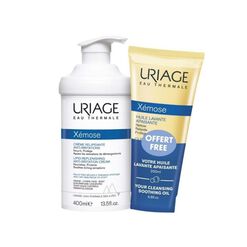 Set X&eacute;mose Crema Relipidizante 400 ml + Aceite Limpiador Calmante 200 ml