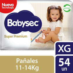 Pa&ntilde;ales Babysec Super Premium XG 54 un