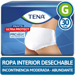 Ropa Interior Desechable TENA Pants Ultra Protect G 30 Unid
