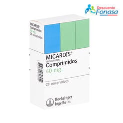 Micardis 40 mg x 28 Comprimidos