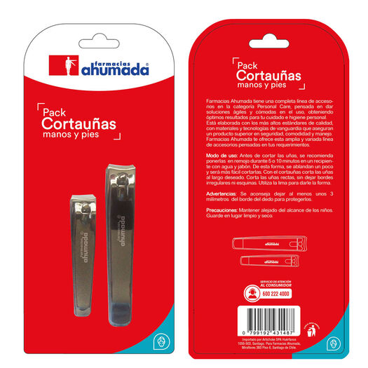 Pack Cortauñas Farmacias Ahumada, , large image number 0