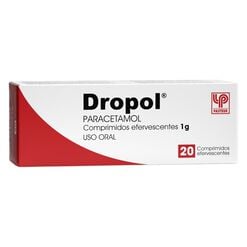 Dropol Paracetamol 20 Comprimidos Efervescentes 1g