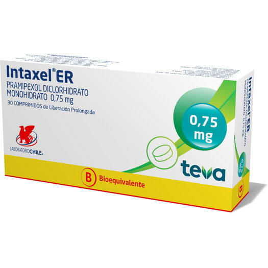 Intaxel ER 0.75 mg x 30 Comprimidos Liberación Prolongada, , large image number 0