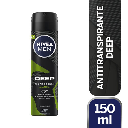 Antitranspirante Nivea Deep Amazonia Spray 150ml, , large image number 0