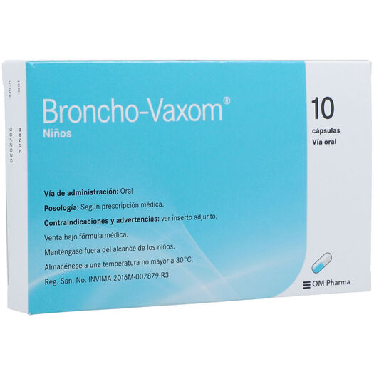 Broncho Vaxom 3,5 mg Infantil x 10 Capsulas, , large image number 0
