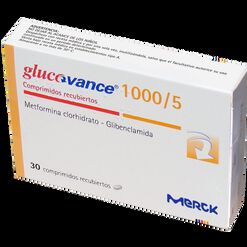 Glucovance 1000 mg/5 mg x 30 Comprimidos Recubiertos