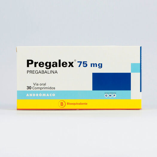 Pregalex 75 mg x 30 Comprimidos, , large image number 0