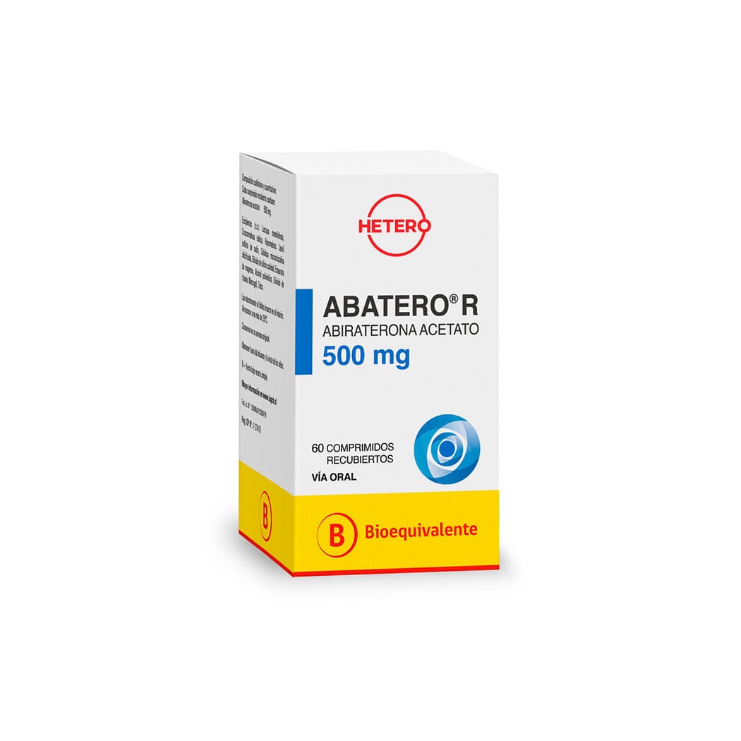 Abatero R 500 mg x 60 comprimidos recubiertos, , large image number 0