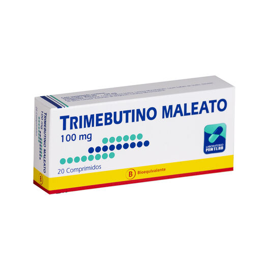 Trimebutino 100 mg x 20 Comprimidos MINTLAB CO SA, , large image number 0