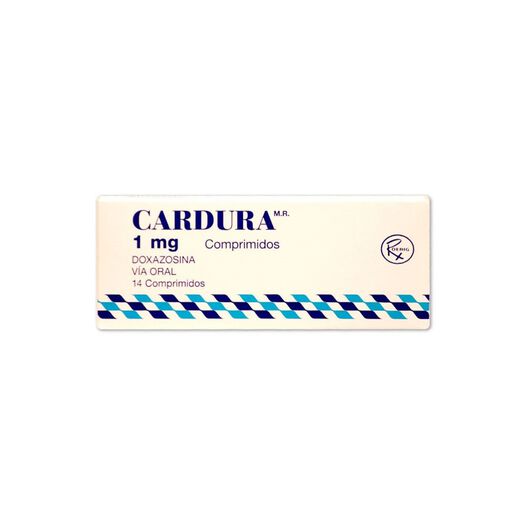 Cardura 1 mg x 14 Comprimidos, , large image number 0