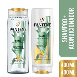 Shampoo Pantene Bambu 400mL + Acondicionar 400 mL