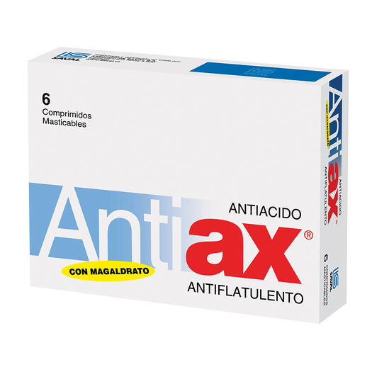 Antiax x 6 Comprimidos Masticables, , large image number 0