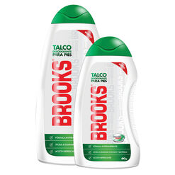 Talco Desosdorante Brooks 220 g + Talco 80 g