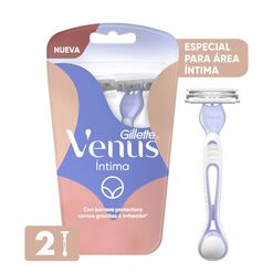 Maquina de Afeitar Desechable Gillette Venus Intima 2Un