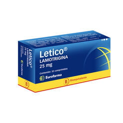 Letico 25 mg 30 Comprimidos