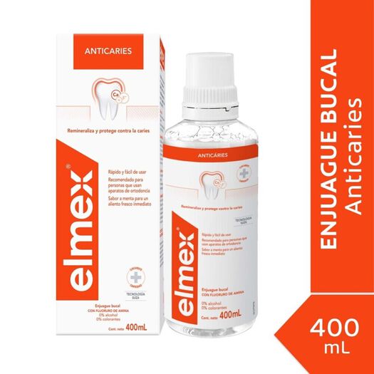Enjuague Bucal Elmex Anticaries 400 mL, , large image number 0