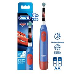 Cepillo de Dientes Eléctrico para niños Oral-B Disney Pixar Cars 1 Unidad