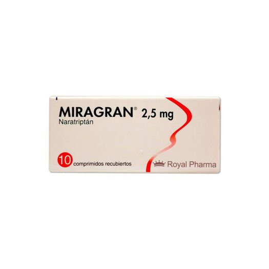 Miragran 2.5 mg x 10 Comprimidos Recubiertos, , large image number 0