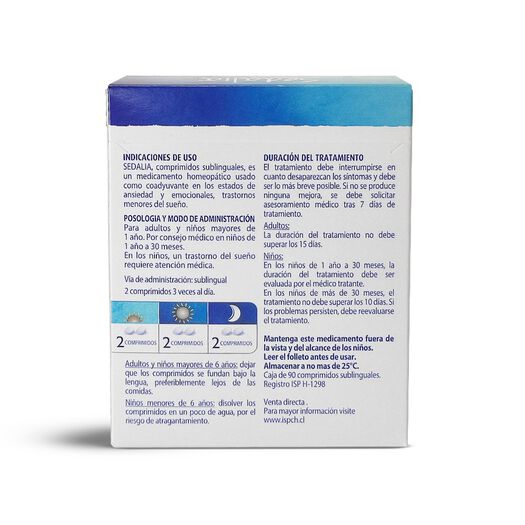 Sedalia x 90 Comprimidos Sublinguales, , large image number 1
