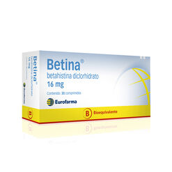 Betina 16 mg x 30 Comprimidos
