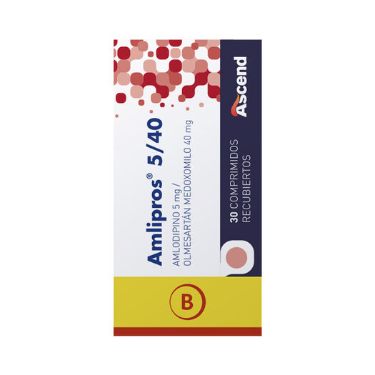 Amlipros 5/40 mg 30 Comprimidos Recubiertos, , large image number 4
