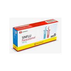 Paracetamol 500 mg SINFLU x 20 Comprimidos