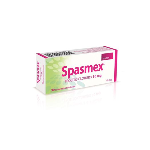 Spasmex 30 mg x 30 Comprimidos Recubiertos, , large image number 0