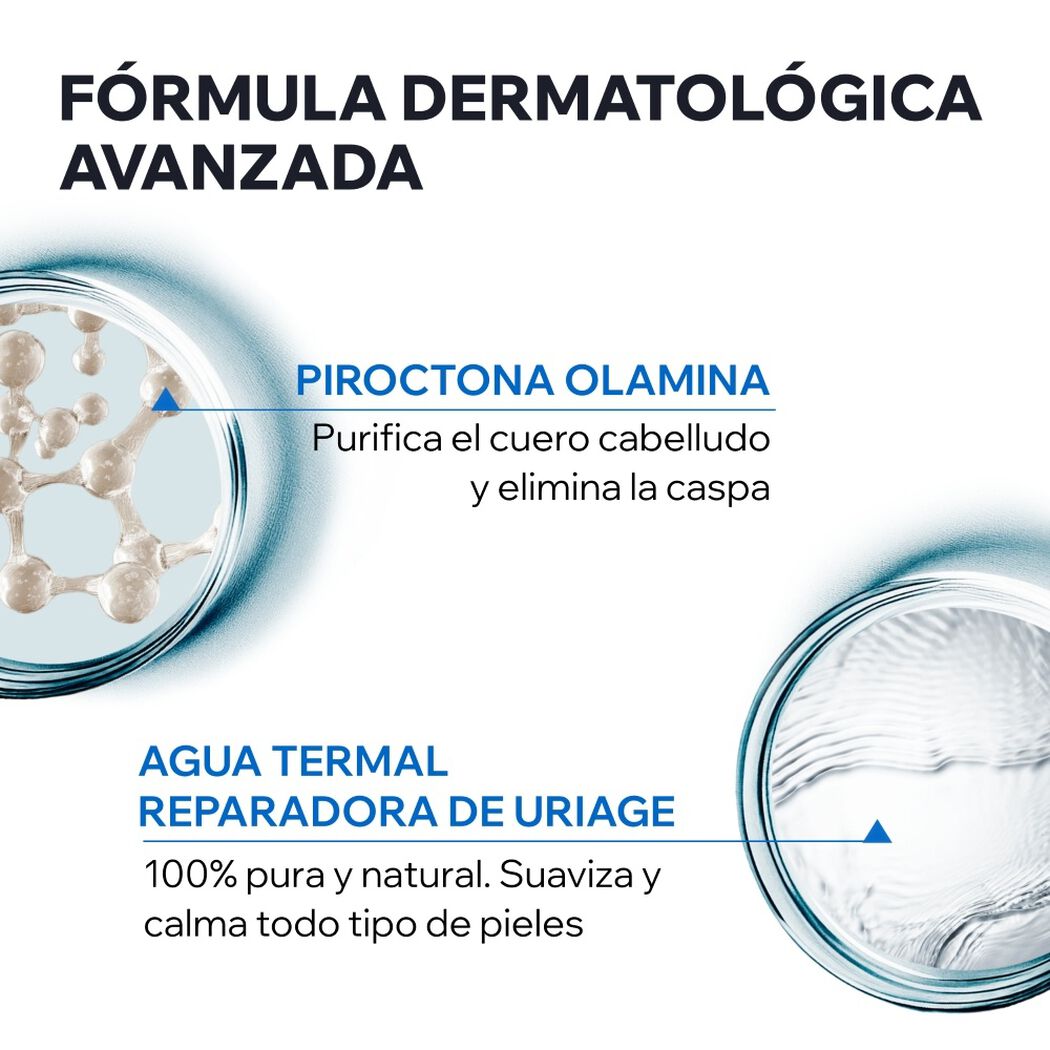 Shampoo Uriage Equilibrante DS Hair 200 mL, , large image number 3