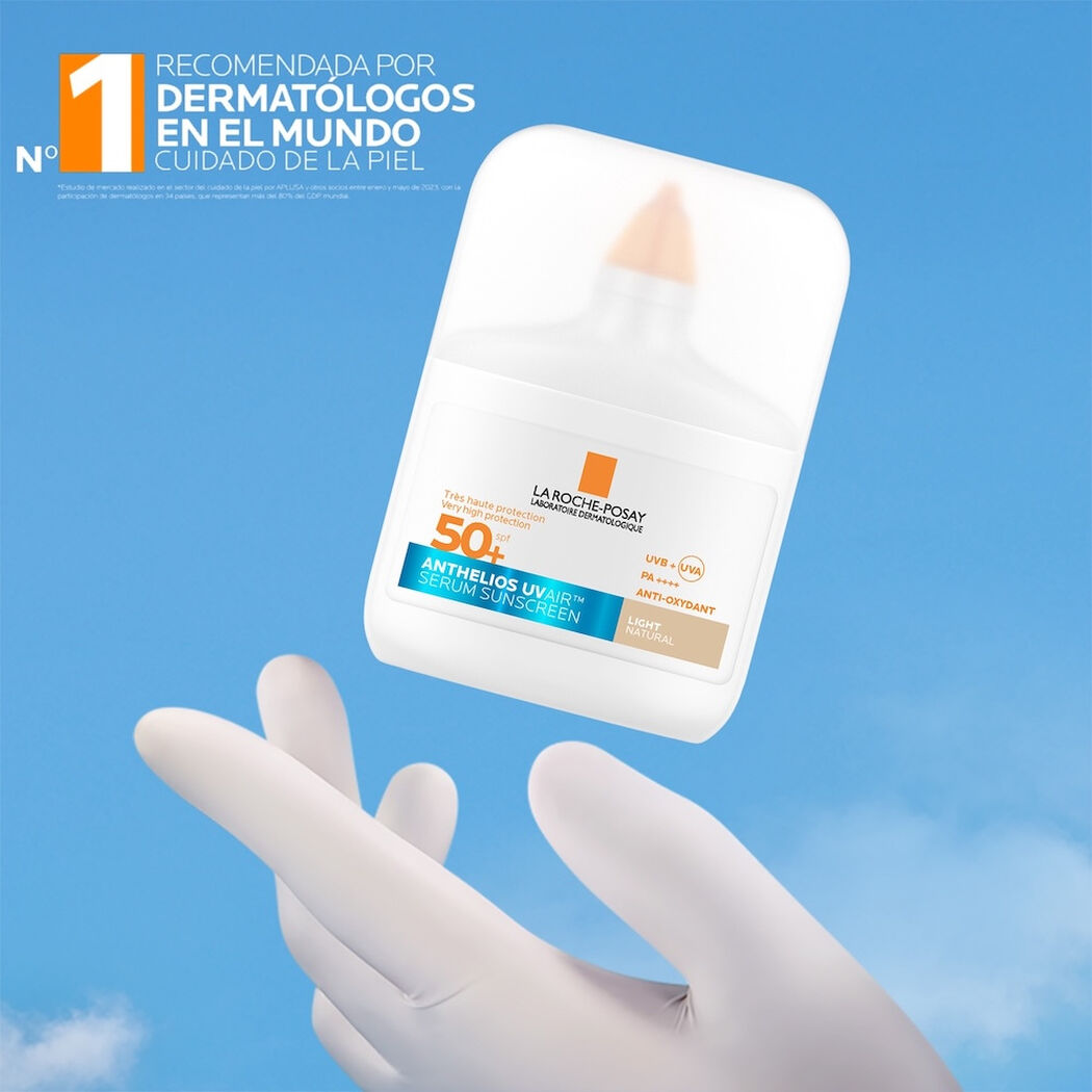 Protector Solar Anthelios UVAIR Tono Claro FPS50+ 50ml, , large image number 4