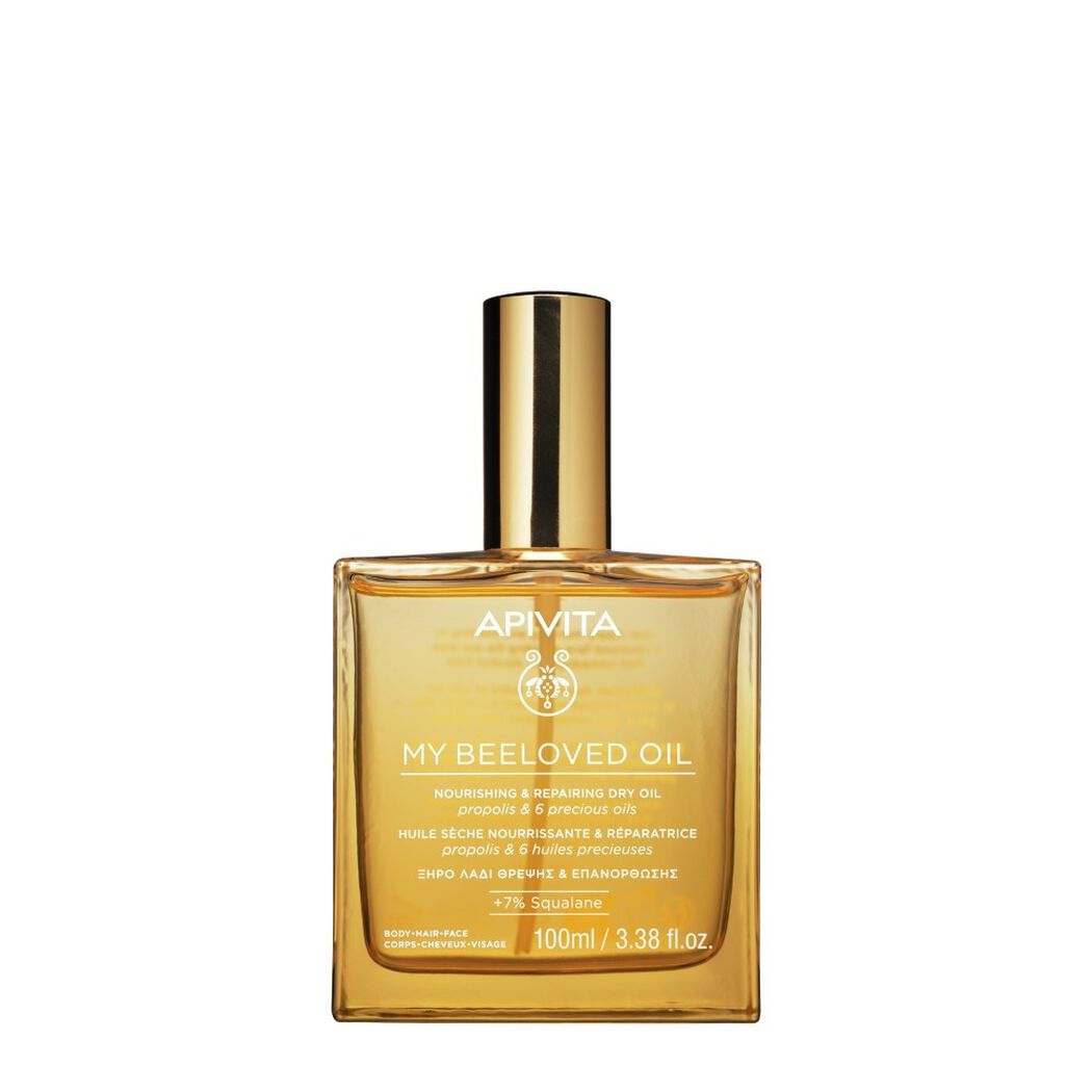 Aceite Seco Nutritivo & Reparador My Beeloved Oil 100ml Apivita, , large image number 0