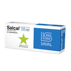 Salcal 10 Mg Caja 30 Comprimidos