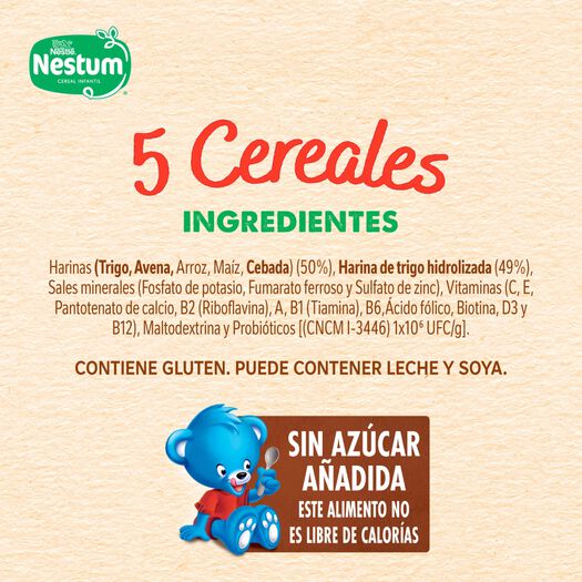 Cereal Infantil Nestum 5 Cereales 250 g, , large image number 4