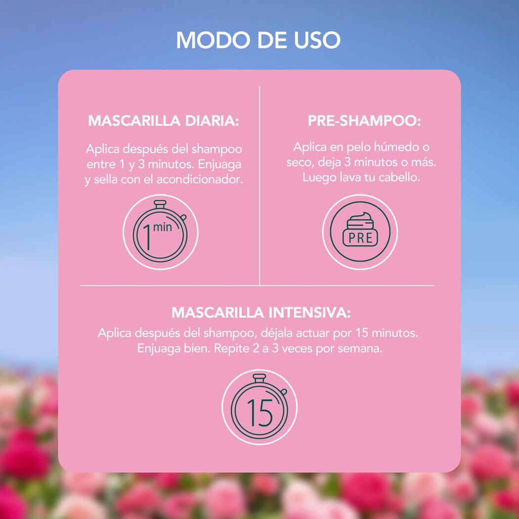 Crema de Tratamiento Herbal Essences Smooth 300 mL, , large image number 4