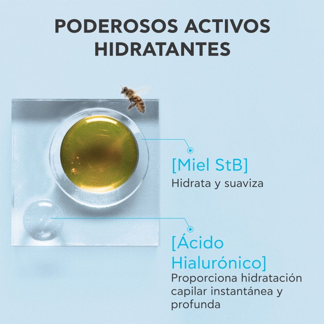 Acondicionador Apivita Cabello Hidratante Hyaluron 100 mL, , large image number 3