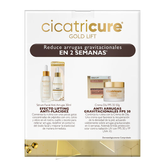 Pack Gold Lift Sérum 30Ml+Crema Día 50Gr, , large image number 1