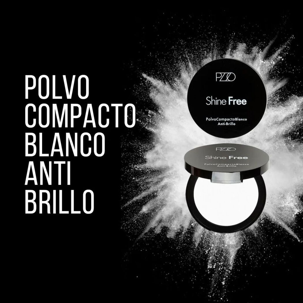 Polvo Compacto Blanco Anti Brillo Petrizzio, , large image number 1