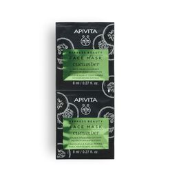 Mascarilla Hidratante con Pepino 2x8ml Apivita