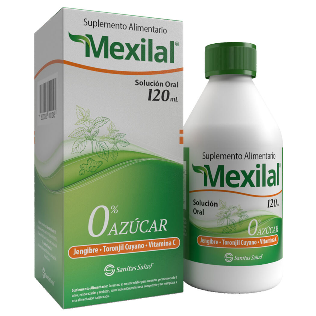 Jarabe Mexilal Natural 120Ml, , large image number 0