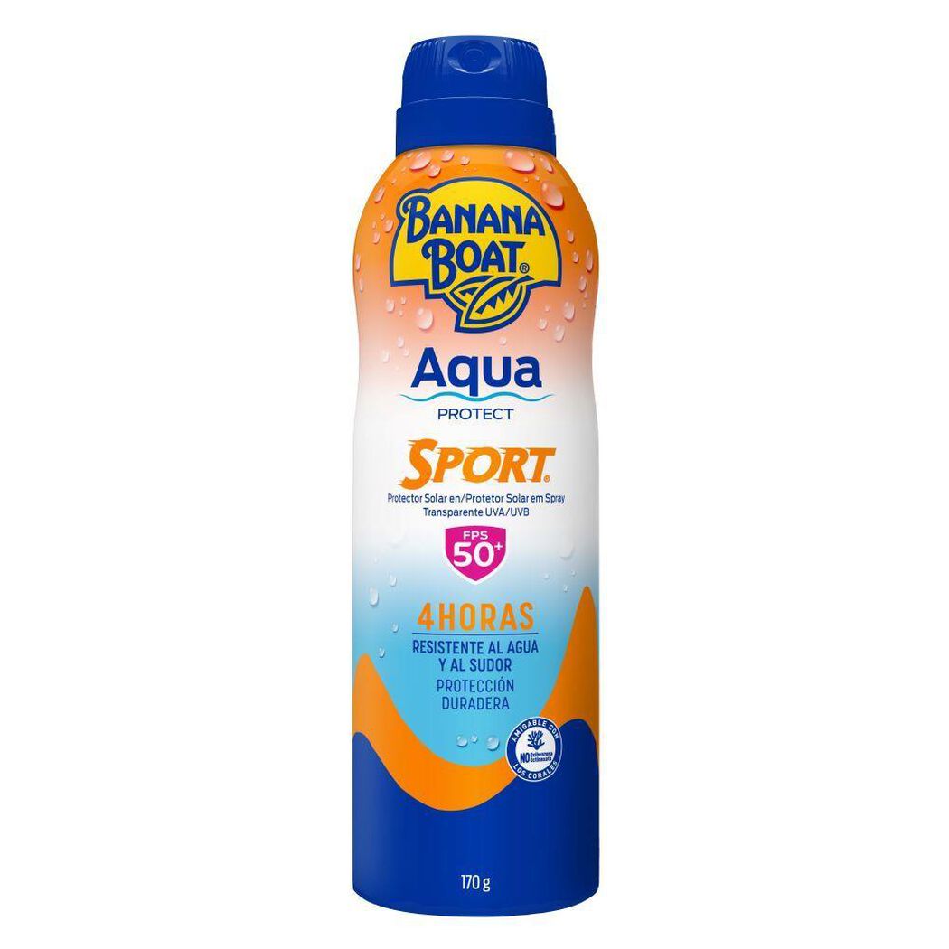 Protector Solar Banana Boat Aqua Protect Spray FPS 50 177 ml, , large image number 0