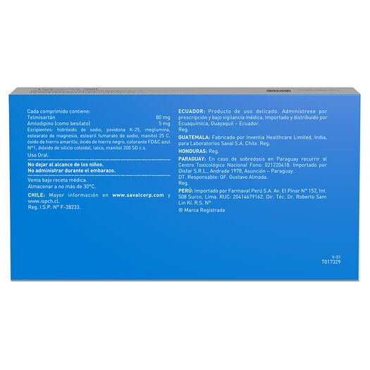 Tellmi Am 80/5 Mg 30 Comprimidos, , large image number 1