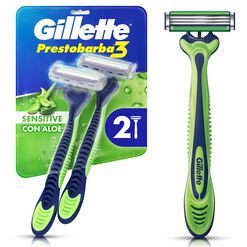 M&aacute;quina de Afeitar Gillette Prestobarba Sensitive 2 un