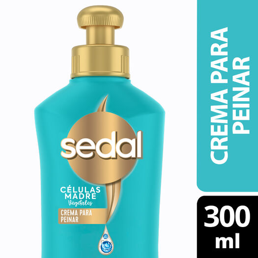 Sedal Crema para Peinar Células Madre Vegetales 300ml, , large image number 0