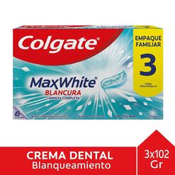 Pasta Dental Colgate Max White 75 mL 3 un