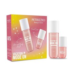 Set Body Mist Vacation + Crema Shimmer