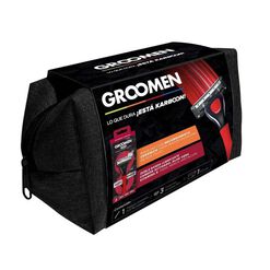 Bolso Máquina de Afeitar Groomen 500 3 Cartuchos 1 un
